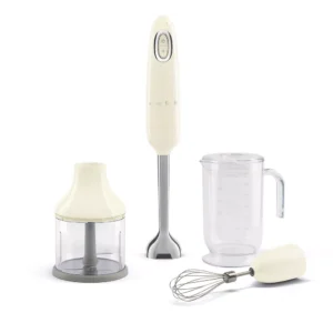 Bras Mixeur Multifonction 5En1 Avec Lames En Inox Et Système De Mixage FlowBlend 700W 50’s Style Aesthetic Smeg HBF22