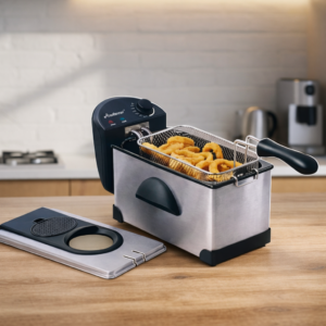 Friteuse a huile MULTISMART inox 3,5 litres 2000WATT temperature ajustable REF : FR1103