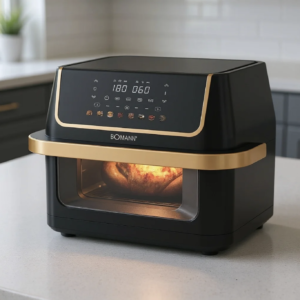 AirFryer Bomann MAXI ZONE séparable en deux XXL 10 Litres 1800Watt Multiprogrammes FR 6159 CB