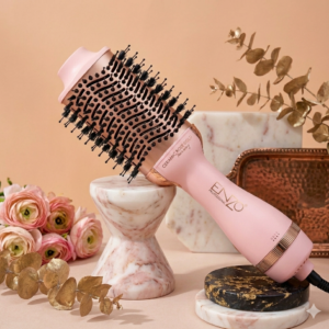ENZO PROFESIONAL Brosse chauffante Ceramic rose gold one step 1500Watt PRO REF 6209