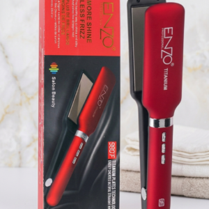 Lisseur ENZO Plaque En Titanium 980°F couleur rouge REF: EN-3121